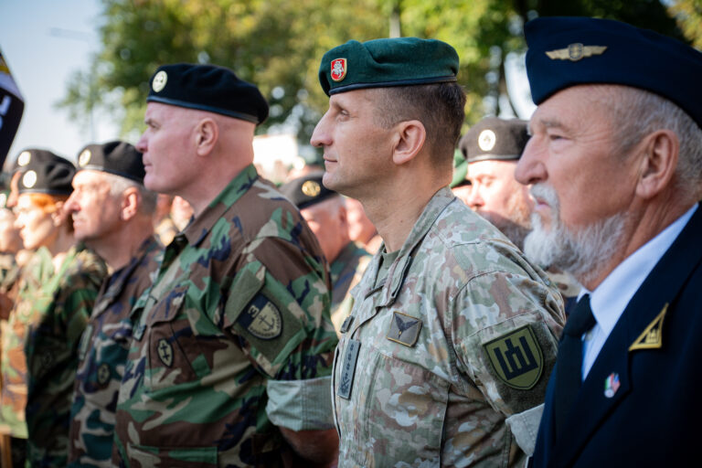 General Raimundas Vaikšnoras, Chief of Defence | Lithuanian Riflemen's Union Inauguration Ceremony in Kelmė 2024 